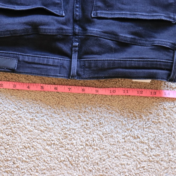 Abercrombie and Fitch Ultra High Rise Super Skinny Black Jeans 10 30 R - Picture 9 of 10